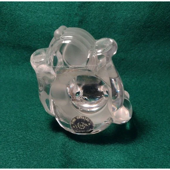 Disney Lenox Crystal Winnie Pooh Figurine Gold Bee on Nose - Retired - EUC! - Picture 4 of 5